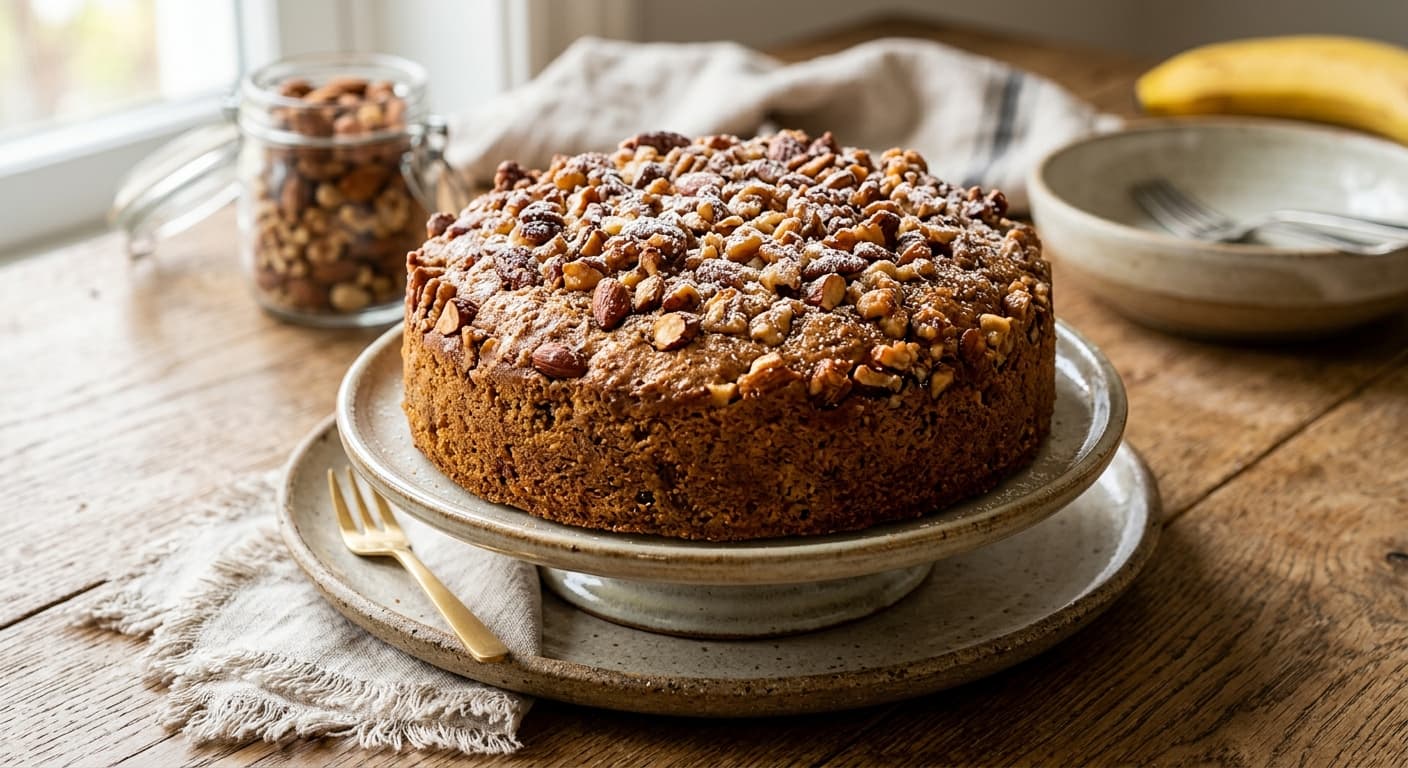 Banana Tea Time Cake