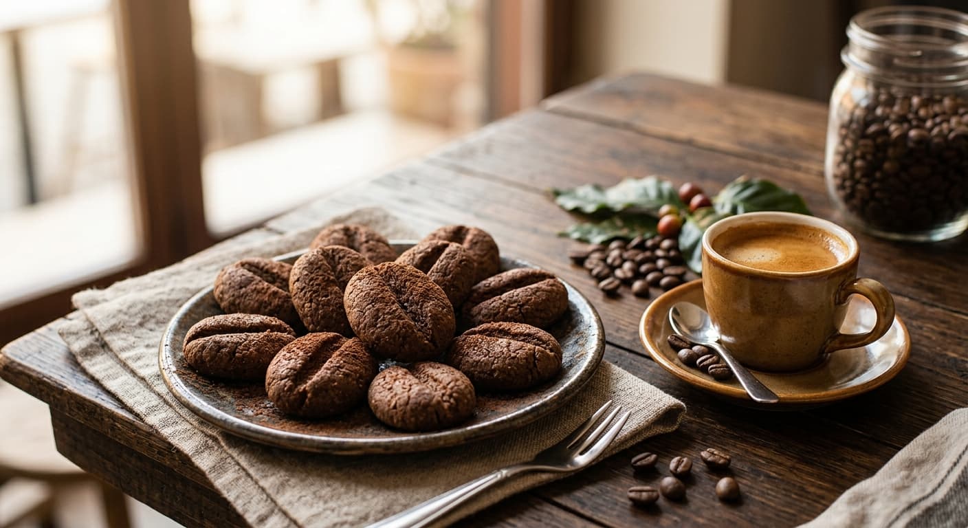 Coffee Atta Cookie