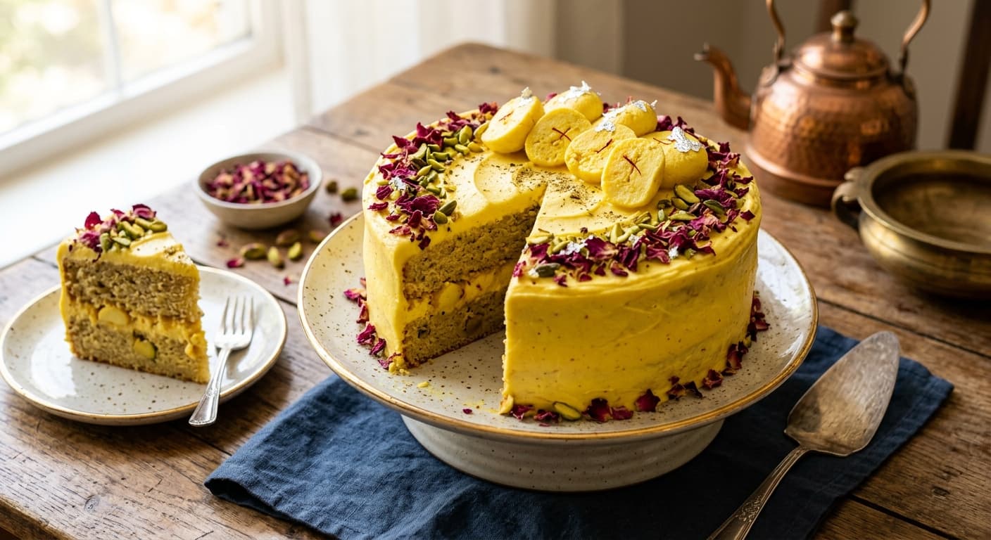 Rasmalai Cake