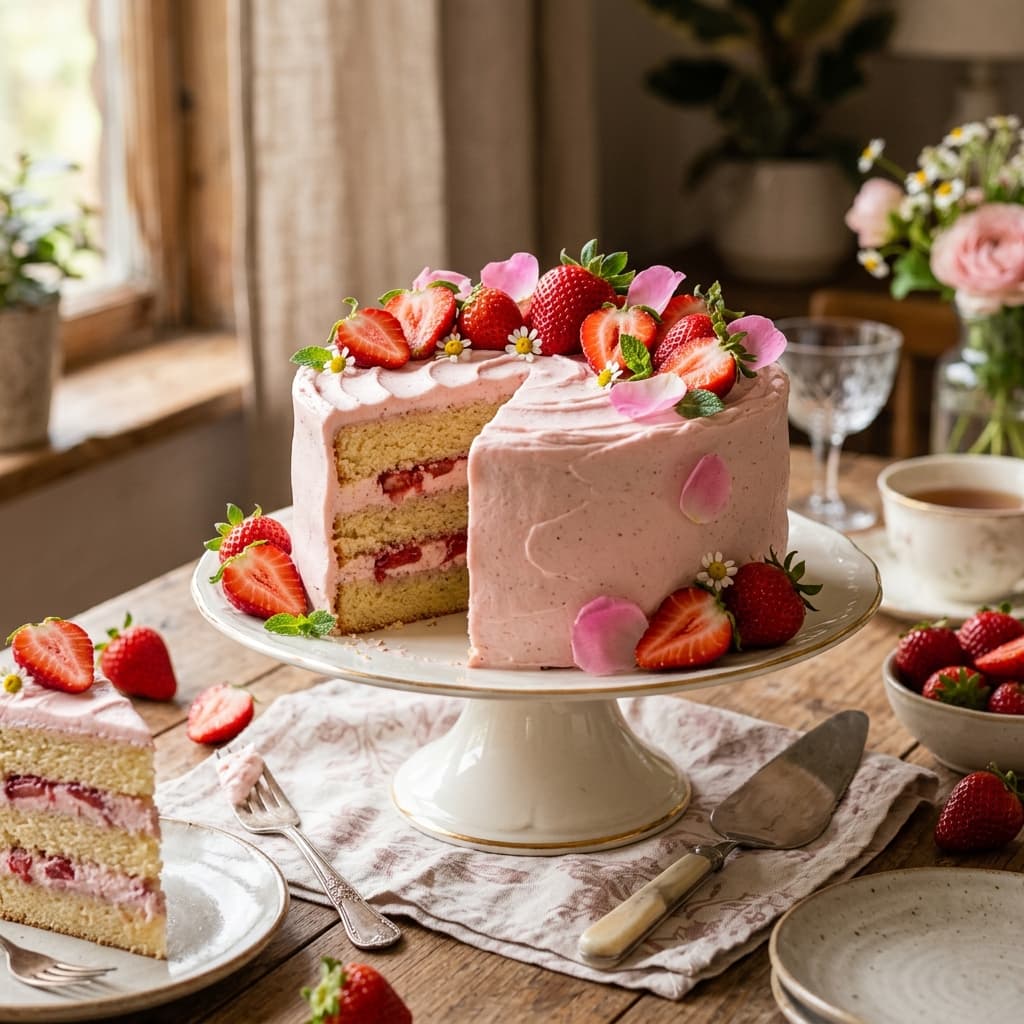 Strawberry Cake