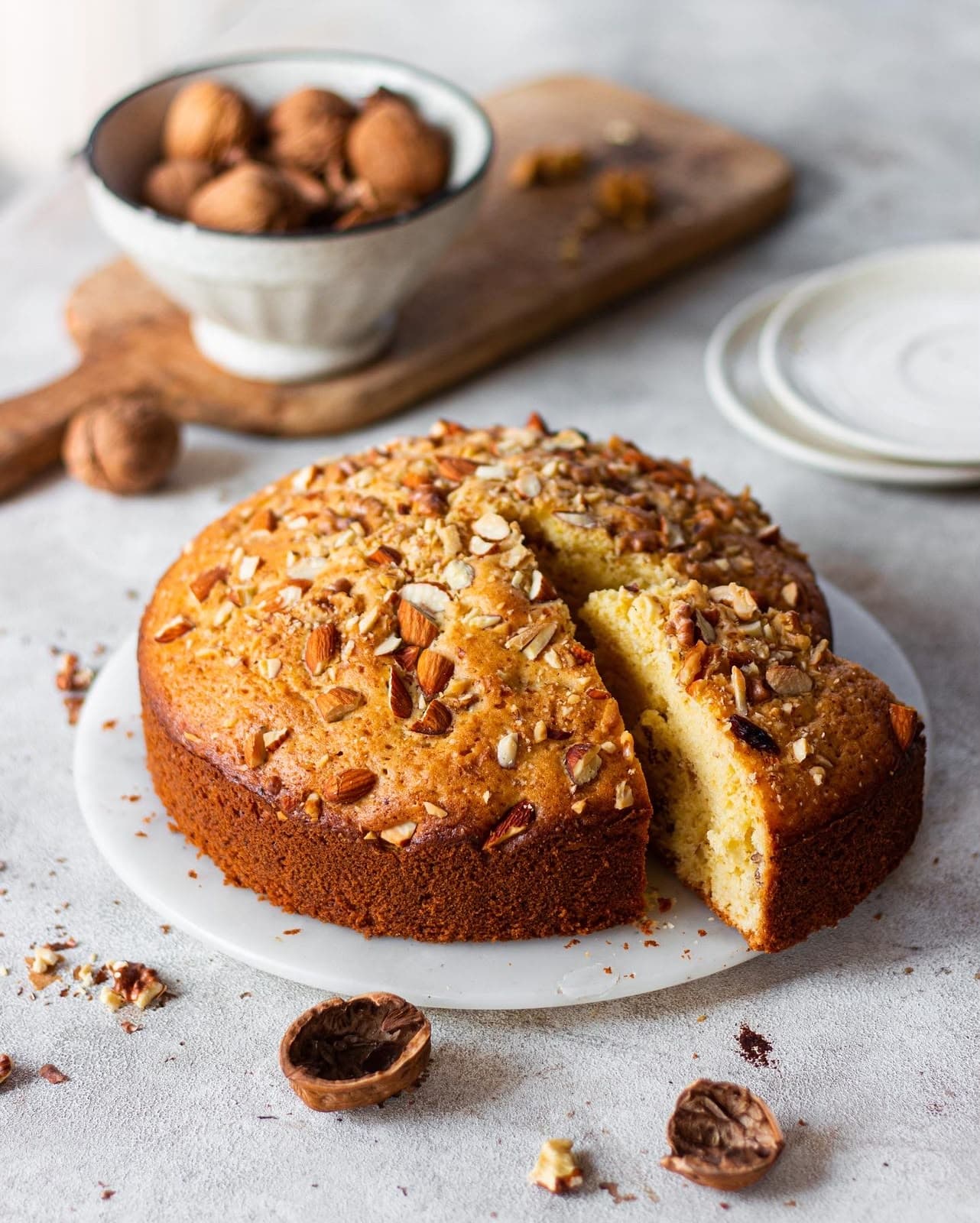 Vanilla Chocochip Tea Time Cake